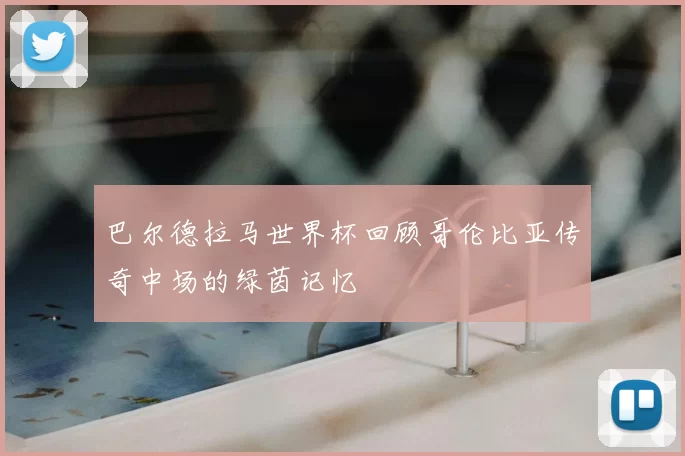巴尔德拉马世界杯回顾哥伦比亚传奇中场的绿茵记忆